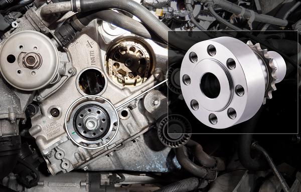 Recommended for tuned S55 engines: MSL Crank Hub Upgrade!