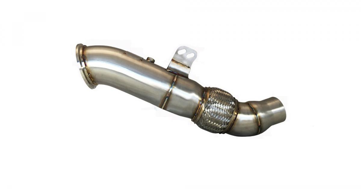 Evolution Racewerks Catless Downpipe Bmw G X M I B Opf Mosselman