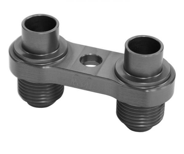 Mosselman Oil Line Adapter Kit AN8, Grey