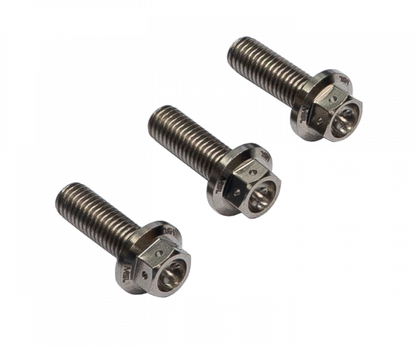 Mosselman Titanium GR5 Hex-Race Bolt Set, M8x25